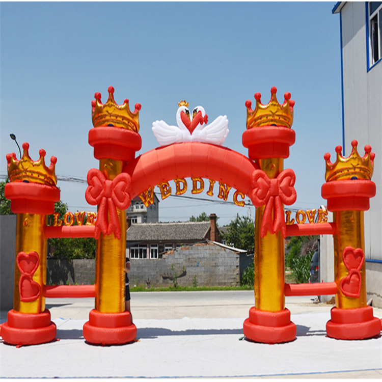 敦化节日大型充气拱门
